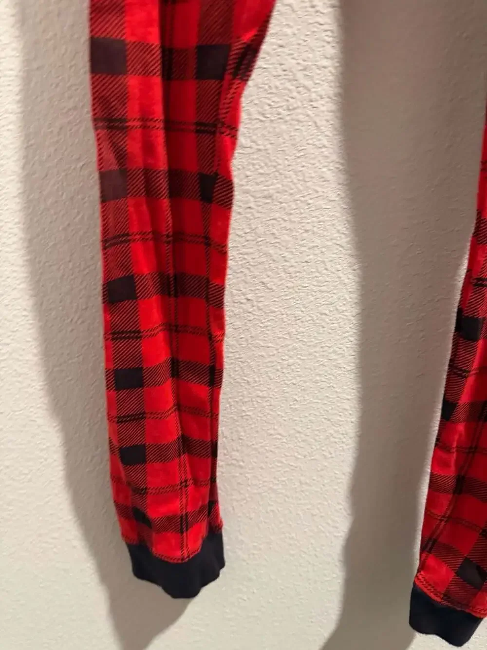 Carter's Kids Red and Black Buffalo Plaid Long Sleeve Pajama Set Size 14